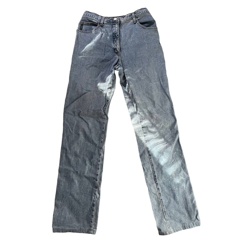 Armani Light Wash Faded Vintage Straight Jeans Sz 30
